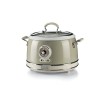 Ariete 2904, Cuiseur à Riz, Cuiseur à Riz Mijoteuse, Cuisson à la Vapeur, Ligne Vintage, 3,5 L, Revêtement Céramique Anti-Adh