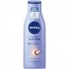NIVEA Lait doux Pampering 400 ml , lait corporel pour peaux sèches avec sérum de soin profond, soin hydratant au beurre de k
