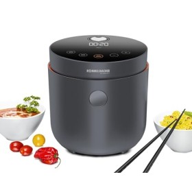 Rommelsbacher MRK 500 Cuiseur à riz multi-programmes 6 programmes riz, grains entiers, faible teneur en glucides, soupe, riz