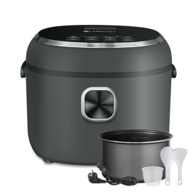 AMZCHEF Mini cuiseur de riz 2L multifonctionnel pour 1-4 personnes,4 tasses non cuit ,Rice Cooker de riz 400W,7 fonctions de