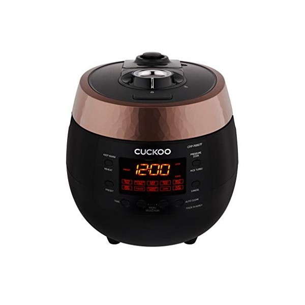 Cuckoo Cuiseur à riz 1,08 l CRP-R0607F à pression numérique