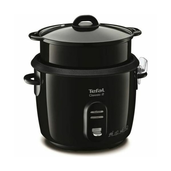 Tefal Classic 2 Cuiseur à riz, 5 L, 1,5 kg de riz, Automatique, Maintien au chaud, Sans surveillance, Cuve antiadhésive, Nett
