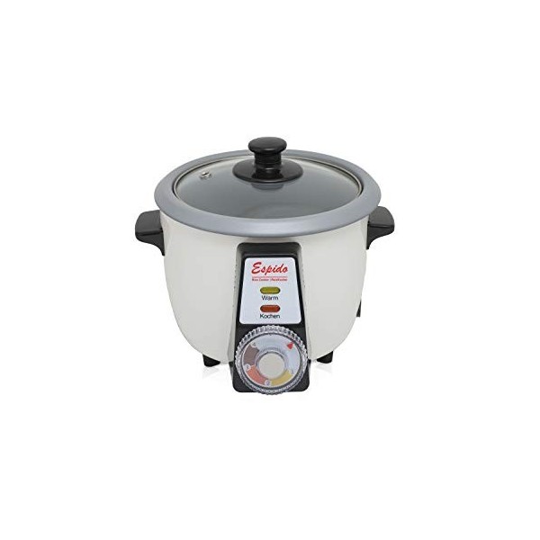 Cuiseur à riz persan avec gâteau de riz Tahdig Tadig croûte de riz 3-5 personnes - 1,2 L - 500 Watt - RCG-30T , Extérieur : 