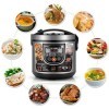ForMe Multicuiseur 5L I 860W Cuiseur Riz 11 Programmes Cuisson I Cuiseur Vapeur I Fonction Maintien au Chaud I Cuve Intérieur