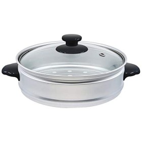 Korona 58010 Cuiseur à riz 2 en 1 I Blanc I Cuiseur vapeur avec insert I 1,5 l I Revêtement antiadhésif I Fonction maintien a