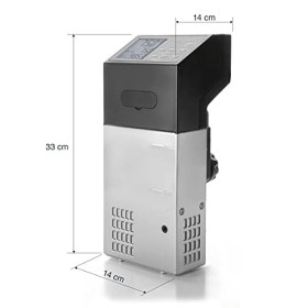 LACOR - Cuisinière basse température, Roner, Sous Vide, 1500W, Réf. 69192 69192 , Noir