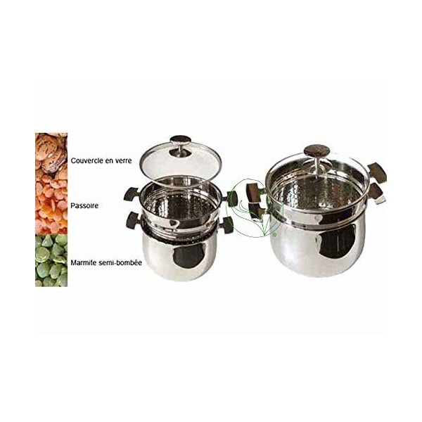 Baumstal 9227 Cuiseur à Riz Inox 18/10 20 cm