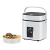 SENYA Cuiseur à riz - 2L Rice Perfect, cuisson vapeur, maintien au chaud, arrêt automatique, 400W SYCK-RC004, Blanc