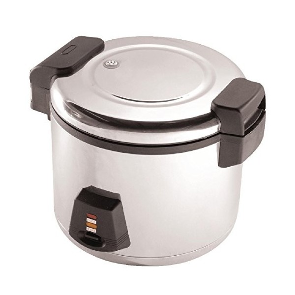 Buffalo J300 Cuiseur vapeur électrique pour riz 6 l 345 x 460 x 400 mm Argenté