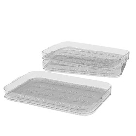 WMF Küchenminis Lot de 3 grilles de déshydratation 27,7 x 17,6 x 7,1 cm 3 grilles pour déshydrateur, accessoires pour la cuis