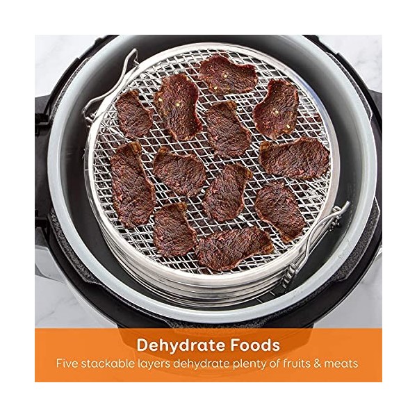 Goldlion Support déshydratant compatible avec les autocuiseurs Ninja Foodi et friteuses à air de 6,5 et 8 litres