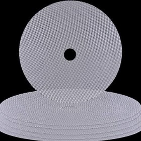 Feuilles de déshydrateur de silicone, Sopito 6 pièces 33cm Rond Antiadhésif Réutilisable Feuilles de déshydrateur de fruits