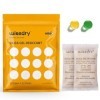 wisedry Pochettes de Gel de Silice Rechargeables de lorange au vert Pour les Sécheurs dair de Qualité Alimentaire