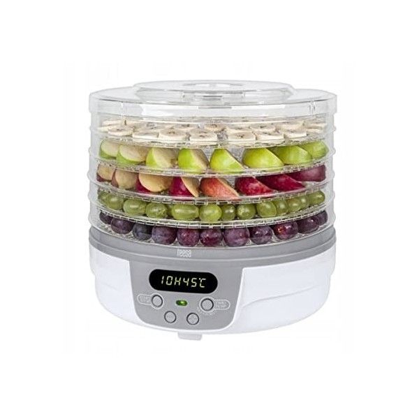 Teesa TSA3031 Sèche-linge avec écran LCD pour champignons, légumes et fruits