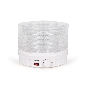 Livoo, Déshydrateur DOM202 – 245W, 5 plateaux Ø 33 cm, thermostat ajustable, compatible lave-vaisselle