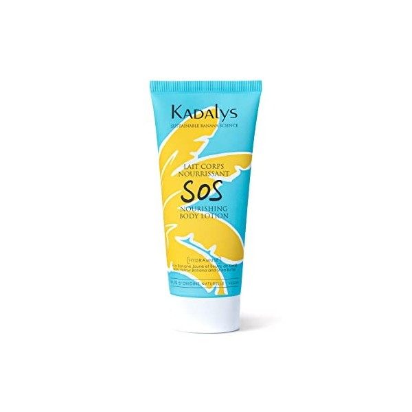 Lait Corps Nourrissant SOS Kadalys - Banane et Beurre de Karité - 100% Origine Naturelle - Formule Vegan - 100mL