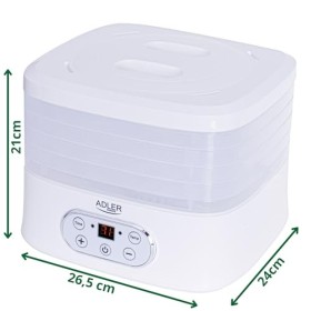 Adler AD 6658 Déshydrateur alimentaire 550 W Blanc