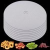 Lot de 8 films déshydrateurs ronds en silicone déshydrateur pour déshydrateur rond rond en silicone déshydrateur réutilisable