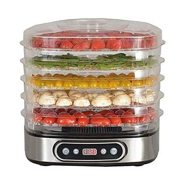 Déshydrateur Fruits Et Légumes 5 Plateaux 380w - SECCO5IX