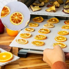 RANJIMA Lot de 6 films de déshydratation pour déshydrateur automatique - Réutilisables - En silicone antiadhésif - Pour sécho