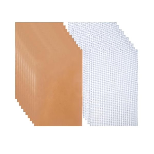 Lot de 10 feuilles de déshydrateur en silicone antiadhésif et 10 feuilles de déshydrateur rectangulaires pour déshydrateur au