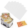 8 Pièces Feuilles Déshydrateur en Silicone,Anti-Adhésif Tapis Silicone,Feuilles de Déshydrateur Carrées en Silicone Tapis de 