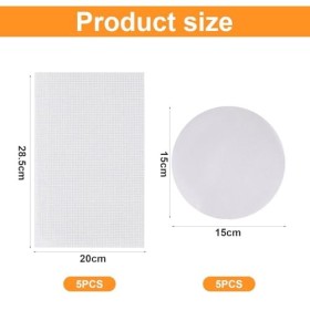 CWPFVQA Paquet De 5 Tampons Déshydrateurs Rectangulaires avec 5 Tampons Déshydrateurs Ronds, Tampons Déshydrateurs pour Sèche