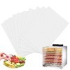 Idota Lot de 10 films de déshydratation pour déshydrateur automatique - 38,5 x 28,5 cm - Film de déshydratation anti-adhésif 