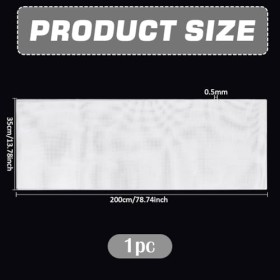 FINGERINSPIRE Feuilles de Déshydrateur en Maille de Silicone 35x200cm Blanc Tapis de Déshydrateur de Fruits Antiadhésifs Tapi