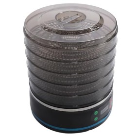 Déshydrateur Alimentaire Machine 5 Plateaux Fruits Secs Séchés Champignons Légumes Noir pour un Usage Domestique