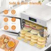 Domigard Essiccatore Alimentare Acciaio Inox, 400W Bassa energia Disidratatore 9 Vassoi in Acciaio Inox Temperatura Regolabil