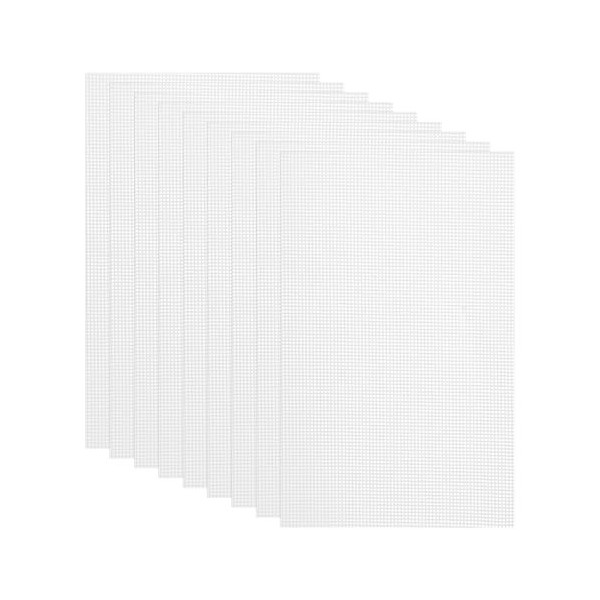 QUARKZMAN 13 x 20,9" Silicone Déshydrateur Feuilles, 9 pcs Antiadhésif Déshydrateur Séchage Maille Réutilisable Fruit Séchoir