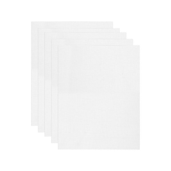 QUARKZMAN 11,4 x 14,6" Silicone Déshydrateur Feuilles, 5 pcs Antiadhésif Déshydrateur Séchage Maille Réutilisable Fruit Sécho