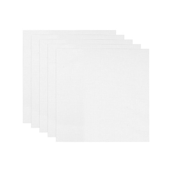 uxcell Lot de 5 feuilles de déshydratateur en silicone anti-adhésives réutilisables pour déshydrateur de fruits - 35,6 x 35,6