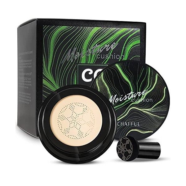 Thnkstaps Champignon Tête Coussin dair BB Crème CC Crème BB de Coussin Dair CC Foundation Correcteur hydratant Fond de Tein