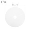uxcell Lot de 9 feuilles de déshydratateur rondes en silicone anti-adhésives réutilisables pour déshydratateur de fruits - Bl