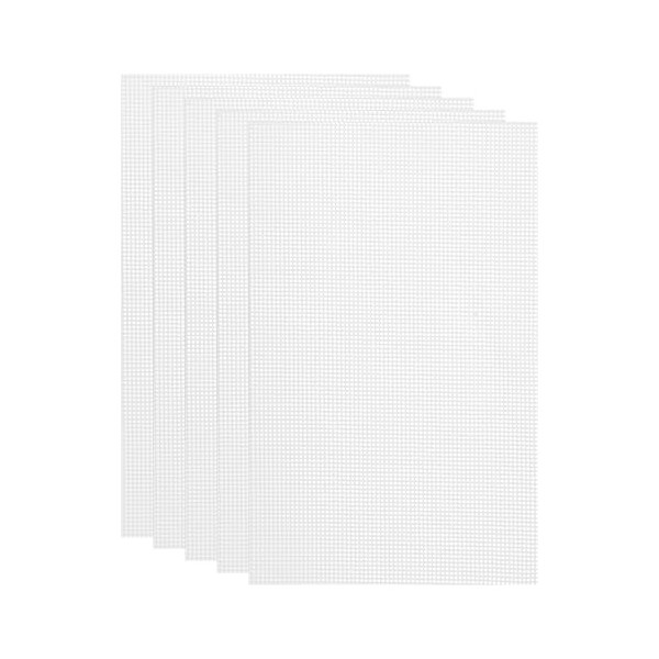QUARKZMAN Feuilles de Déshydrateur en Silicone 13 x 20,9", 5 Pièces de Maille de Séchage Réutilisable pour Déshydrateur de Fr