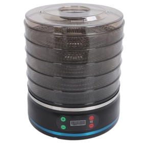 Luqeeg Machine de Déshydrateur Alimentaire à 5 Plateaux pour Sécher Les Champignons de Viandes Séchées de Bœuf, Conception Mu