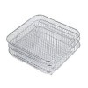 Support de Friteuse à Air Compatible avec Foodi 8L, Support de Déshydrateur Empilable en Acier Inoxydable, Accessoires de Fri