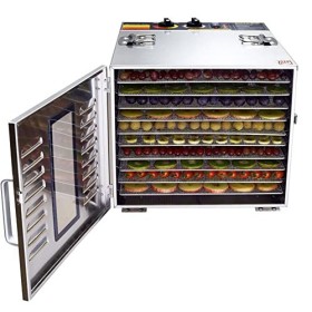 Biochef Déshydrateur Arizona PRO 10 plateaux Inox