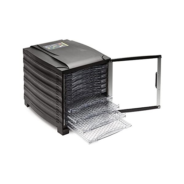Buffalo Déshydrateur 10 plateaux avec minuterie et porte 480 x 362 x 415 mm