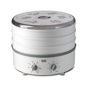 Dörrautomat Stöckli Dörrex avec minuterie et grille en plastique, dans la couleur : gris clair, extensible, 0076.70