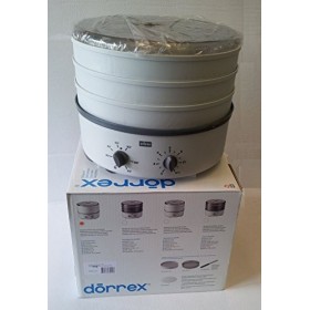 Dörrautomat Stöckli Dörrex avec minuterie et grille en plastique, dans la couleur : gris clair, extensible, 0076.70