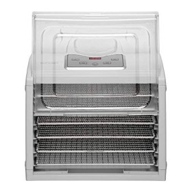 CONCEPT Hausgeräte, Déshydrateur blanc SO2050 - Tamis en acier inoxydable - Commande tactile - 500 - Plastique - 600 cubic_ce