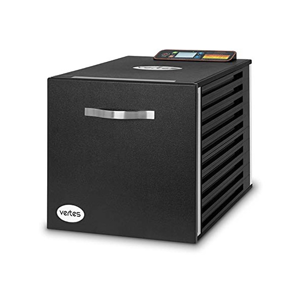 VERTES Déshydrateur facile à utiliser, avec minuterie et température jusquà 68°C, déshydrateur électrique dune puissance de