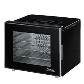 Spring Déshydratation BASIC | Réglage précis de la température de 35 °C à 75 °C | Réglage de lheure 1 à 24 heures | 4 grille