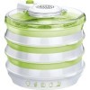 MPM MSG-06 Déshydrateur Alimentaire Électrique, Pliable, 6 Plateaux 30 cm, sans BPA, 2 Niveaux de Puissance, Sèche les Fruits