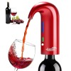 Cosyall Aérateur à vin électrique, Décanteur à vin électrique distributeur de vin automatique à un bouton Oxygénation rapide 
