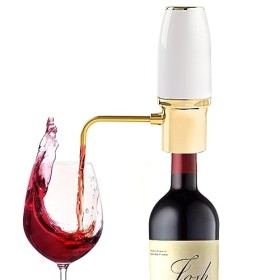 Aérateur de vin électrique verseur distributeur de vin automatique bec verseur avec USB rechargeable, carafe à vin électrique