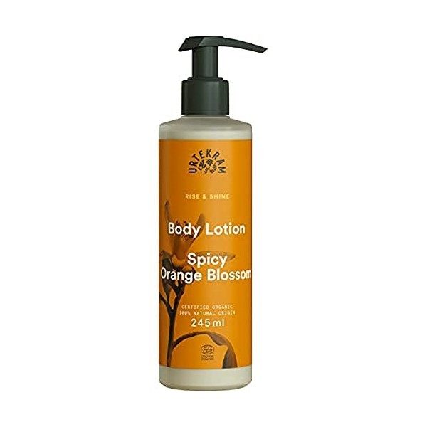 Urtekram Spicy Orange Blossom Rise & Shine Lotion Corporelle 245 ml